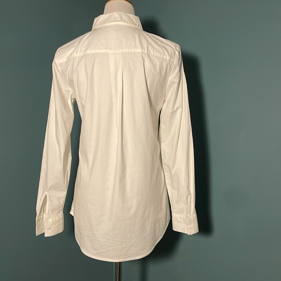 Jones of Newyork pearl embellishment button down top - Picture 3 of 5